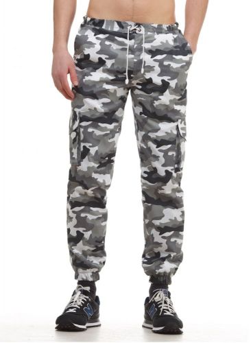 Штаны cargo  (Зимние) White Camo №2 (NEW)