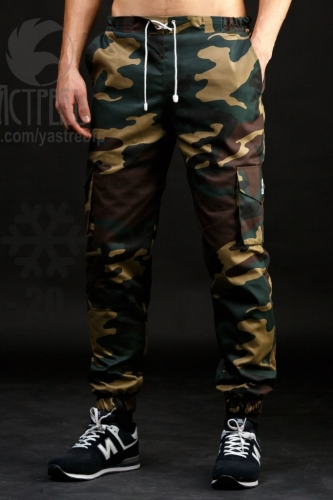 Штаны cargo  (Зимние) Woodland camo ( Вудкамо)