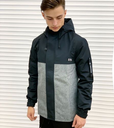 Парка "Hawk jacket" Черно-серая