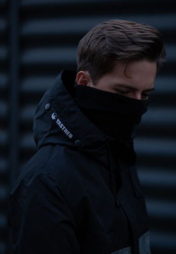 Парка "Hawk jacket" Черно-серая