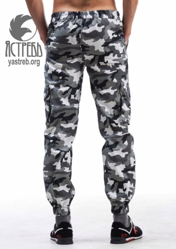 Штаны cargo (Летние) White Camo №2 (NEW)
