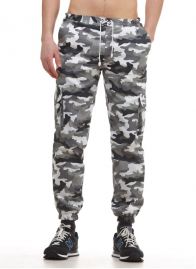 Штаны cargo  (Зимние) White Camo №2 (NEW)