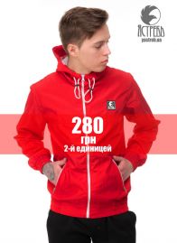Ветровка "Ястребь" Красный