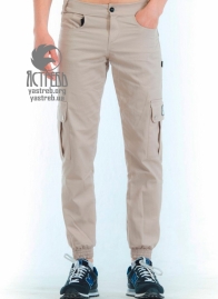 Штаны Cargo Pants "Classic" (Манжет) Бежевый