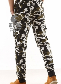 Штаны cargo (Летние) White Camo №1 (OLD)