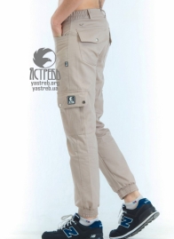 Штаны Cargo Pants "Classic" (Манжет) Бежевый